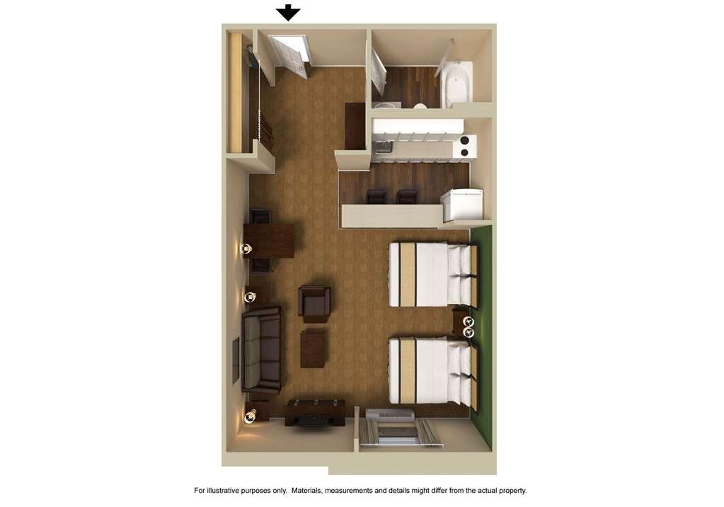 Extended Stay America Select Suites - Des Moines - West Des Moines Clive Room photo